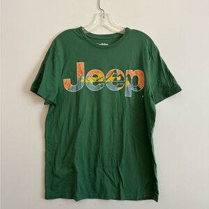 Jeep Forest Green Short Sleeve Tee L